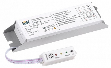 Блок аварийного питания БАП12-3.0 3ч для LED      (LED-18SMD2835 не входит в комплект) (LLVPOD-EPK-12-3H) IEK