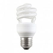 Лампа энергосберегающая КЛЛ 45/840 Е27 D80х214 спираль (LLE20-27-045-4000-T4) IEK