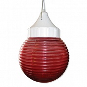 Светильник НСП-03-60-001 (Кольца) IP54 красный/основание белое (1005550263) ЭЛЕТЕХ