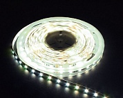 Лента светодиодная LEDх30/м 5м 7.2w/m 12в белый (LS606 белый) (27641) FERON