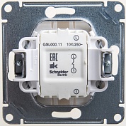Выключатель одноклавишный, схема 1, в рамку, перламутр (GSL000611) Шнейдер Электрик