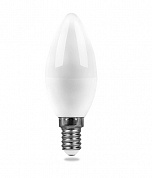 Лампа светодиодная LED 5вт E14 белый матовая свеча (SBC3705) (55020) SAFFIT