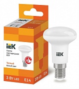 Лампа светодиодная LED рефлекторная 3вт E14 R39 тепло-белый ECO (LLE-R39-3-230-30-E14) (LLE-R39-3-230-30-E14) IEK