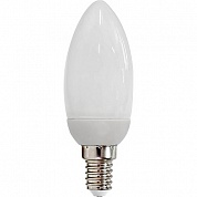Лампа энергосберегающая КЛЛ 11/827 Е14 D38х116 свеча (ELC73) (04043) FERON
