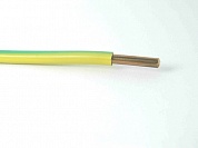Провод силовой ПУВ1 1х1.5 желто-зеленый ож (656803) Альфакабель