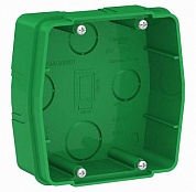 BLANCA скрытой установки коробка монтажная д/силовых розеток, зеленый (BLNMK000001) Schneider Electric