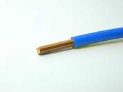 Провод силовой ПуВ 1х2.5 голубой  ож (309903000) Алюр