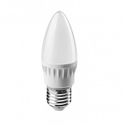 Лампа светодиодная LED 8вт E27 белый матовая свеча ОНЛАЙТ (71635 OLL-C37) (19742) ОНЛАЙТ