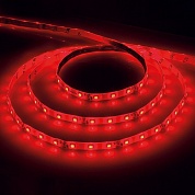 Лента светодиодная LEDх60/м 5м 4.8w/m 12в красный (LS603 красный) (27672) FERON
