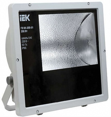 Прожектор ГО04-400-01 400Вт E40 серый симметричный IP65 (LPHO04-400-01-K03) IEK