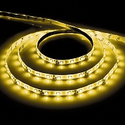 Лента светодиодная LEDх60/м 5м 4.8w/m 12в IP65 желтый (LS604 желтый) (27674) FERON