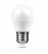 Лампа светодиодная LED 7вт Е27 теплый матовый шар (SBG4507) (55036) SAFFIT