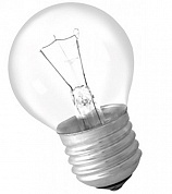Лампа накаливания декоративная ДШ 60вт ДШ-230-60 Е27 (шар) (322601411сN) Лисма ГУП РМ