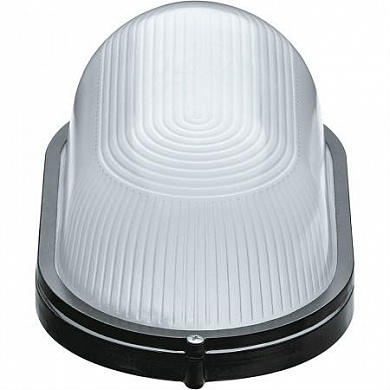 Светильник НПП-100w термостойкий овальный без решетки IP54 черный (94813 NBL-O1) (17088) Navigator