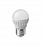 Лампа светодиодная LED 6вт E27 белый матовый шар ОНЛАЙТ (71646 ОLL-G45) (19213) ОНЛАЙТ