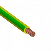 Провод силовой ПУГВ 1х4 желто-зеленый мп